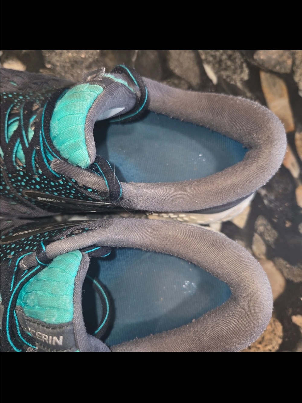 Brooks Glycerin 16 Women's Running Shoes Gray Teal Athletic Sneakers Size 11 - Picture 7 of 7